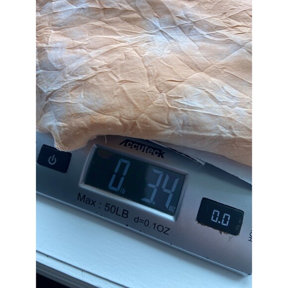 Free People Womens Martine Flirt Tie Dye Skirt Size 6 Peach Front Slit A-line - Picture 15 of 15